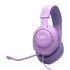 JBL Quantum 100M2 - Purple - Wired over-ear gaming headset with detachable mic and mute option - Hero